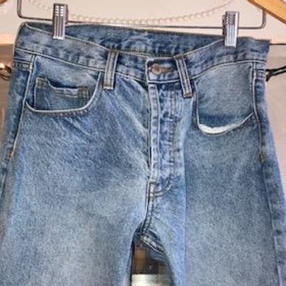 Brandy Melville J. Galt Shanghau Button Fly 90's Mom Jeans Sz Small EUC - Picture 4 of 12